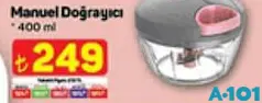 MANUEL DOĞRAYICI 400 ML MANUEL DOĞRAYICI 400 ML